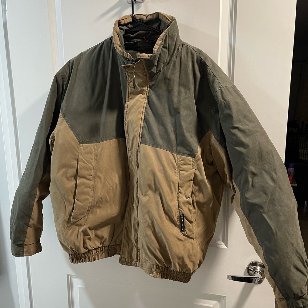 Perry Ellis Two-Tone Men's Jacket Size Large Puffer Jacket